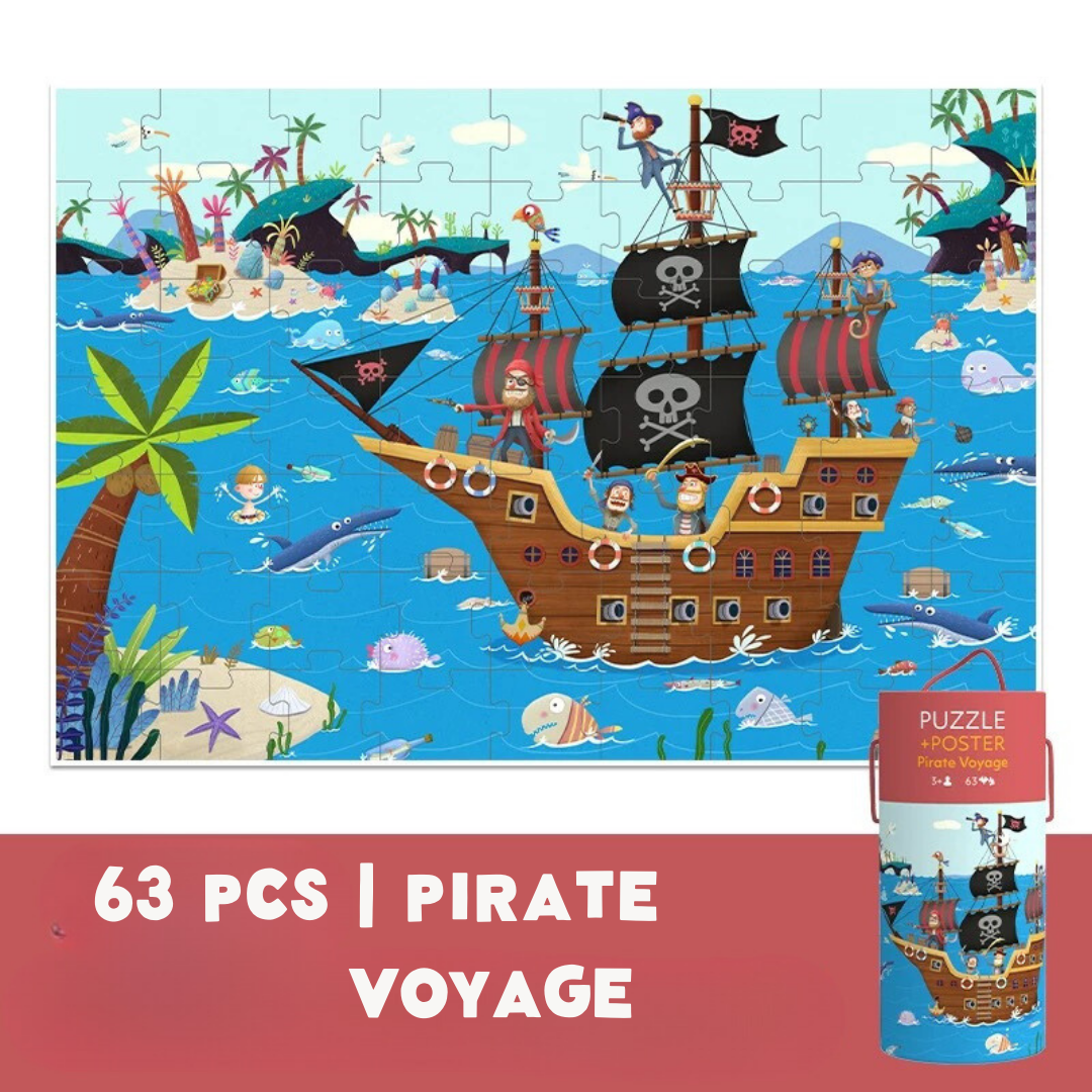 Tiny Explorers Puzzle Set