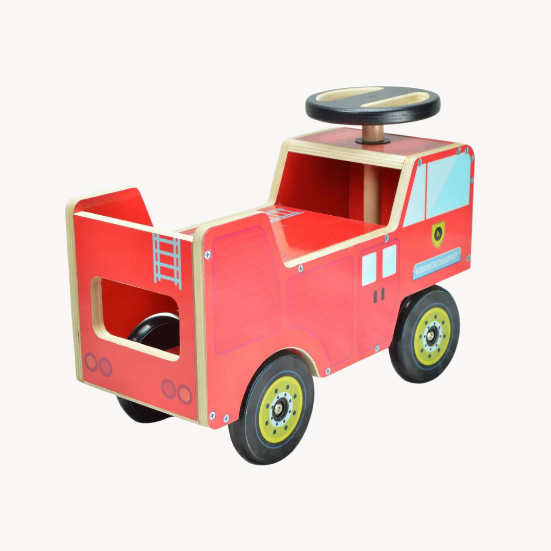 RIDE ON - Wooden Fire Engine