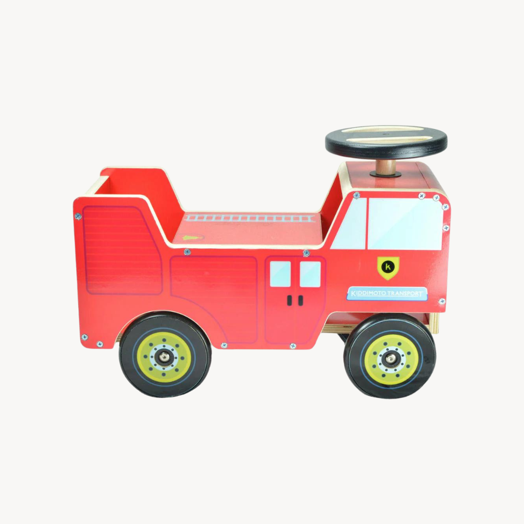 RIDE ON - Wooden Fire Engine