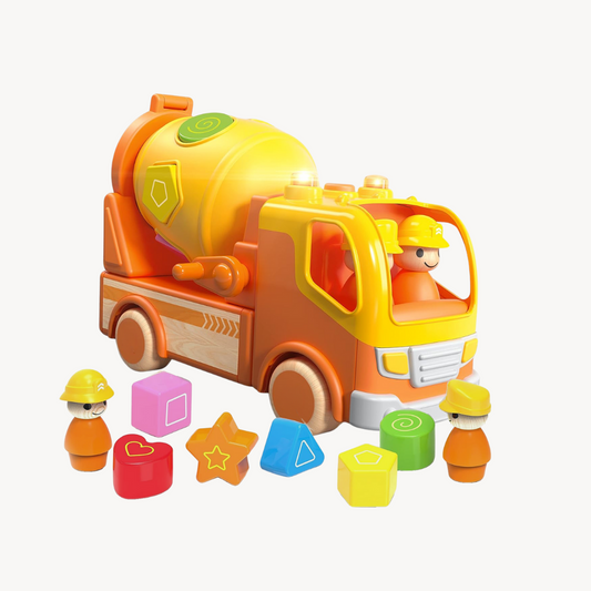 Imagination Express! Wooden Cement Mixer Truck