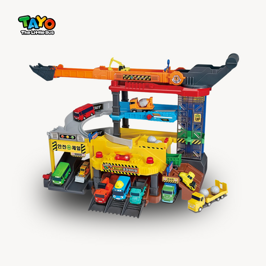 TAYO - Excavator Heavy Equipment Play Set