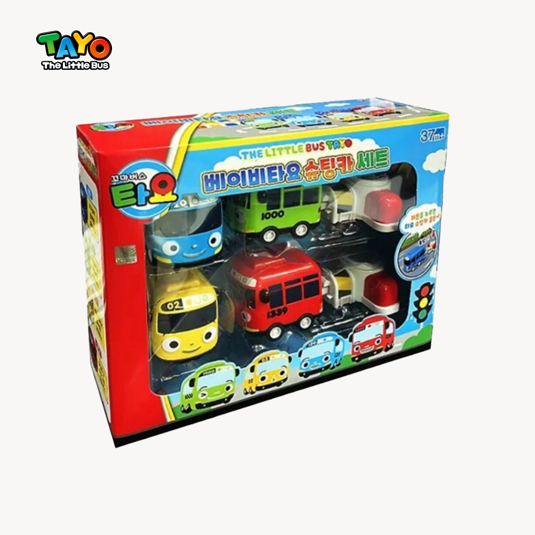 TAYO - Shooter Cars (Pack of 4)
