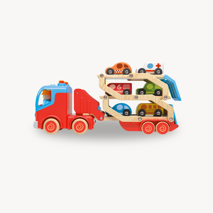 Imagination Express! Wooden Car Carrier Truck